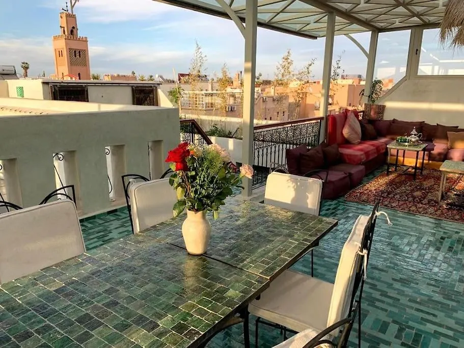 Villa Riad Laklak Nouvelle 400M2 Mit Pool In Der Medina Marrakesh Maroc